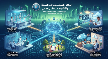 الذكاء الاصطناعي في الصحه والتقنية والرعاية لمستقبل صحي